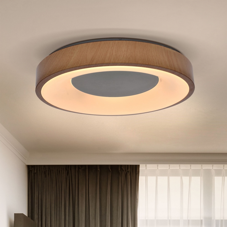 Brilagi - Plafón LED regulable DORIA LED/48W/230V 3000-6500K diá. 39 cm + control remoto