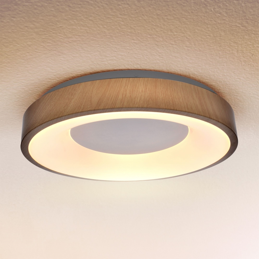 Brilagi - Plafón LED regulable DORIA LED/48W/230V 3000-6500K diá. 39 cm + control remoto