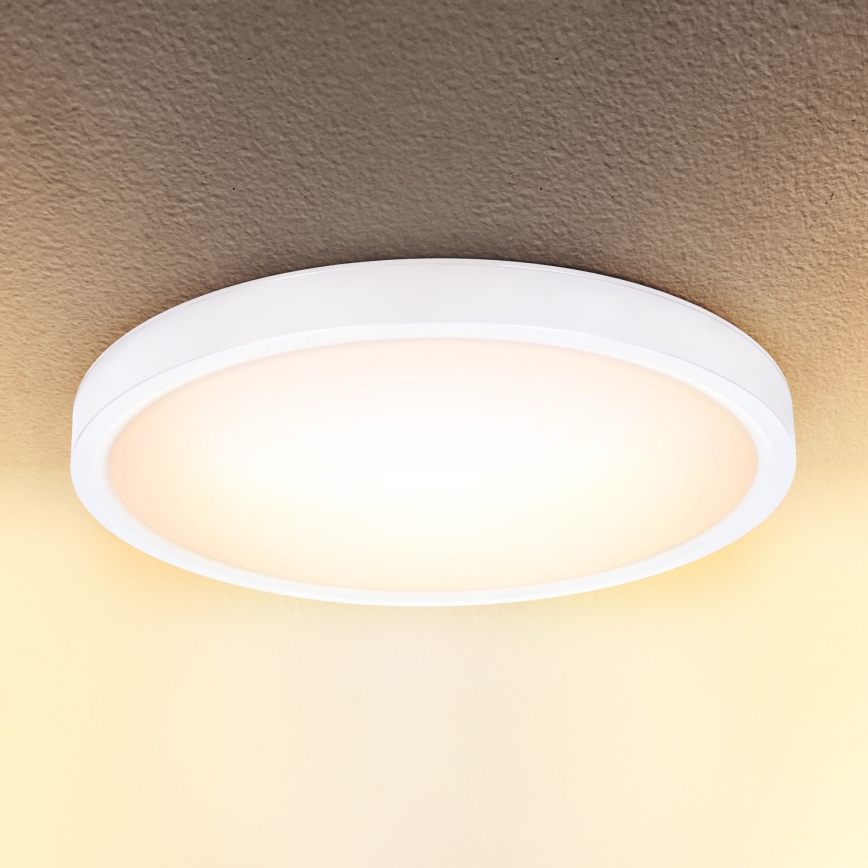 Brilagi - Plafón LED regulable ESTELA LED/48W/230V 3000-6500K ø 40 cm blanco + control remoto