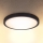Brilagi - Plafón LED regulable ESTELA LED/48W/230V 3000-6500K ø 40 cm negro + control remoto
