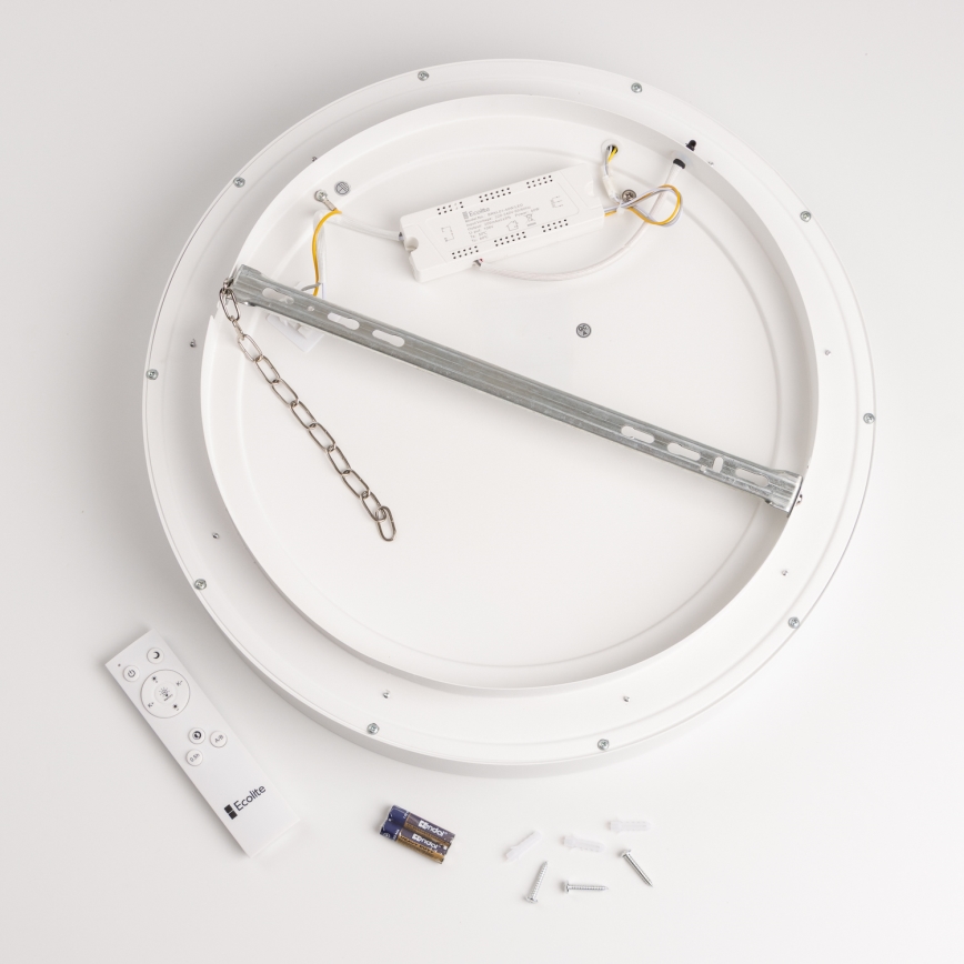 Brilagi - Plafón LED regulable FALCON LED/80W/230V 3000-6500K blanco + mando a distancia