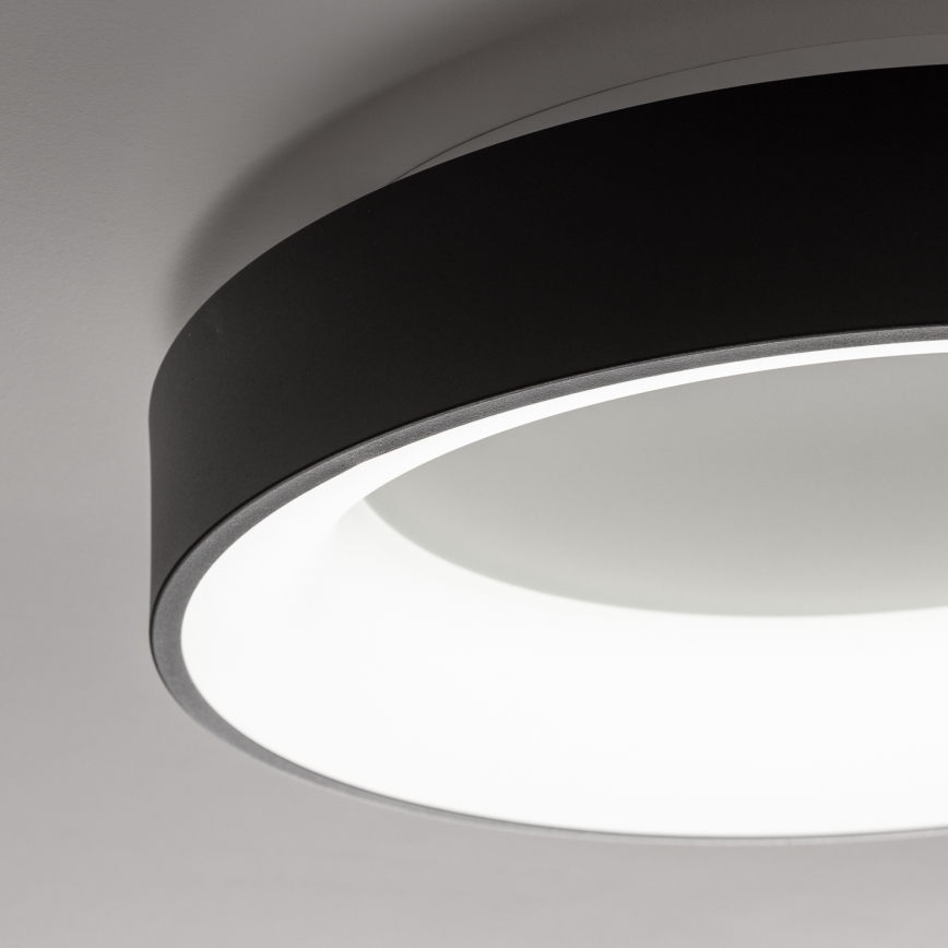 Brilagi - Plafón LED regulable FALCON LED/80W/230V 3000-6500K negro + mando a distancia