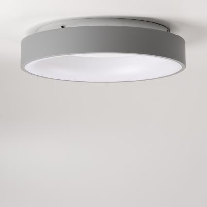 Brilagi - Plafón LED regulable FALCON LED/40W/230V 3000-6500K gris + mando a distancia