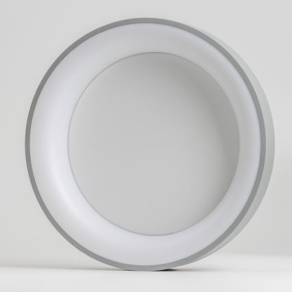 Brilagi - Plafón LED regulable FALCON LED/40W/230V 3000-6500K gris + mando a distancia