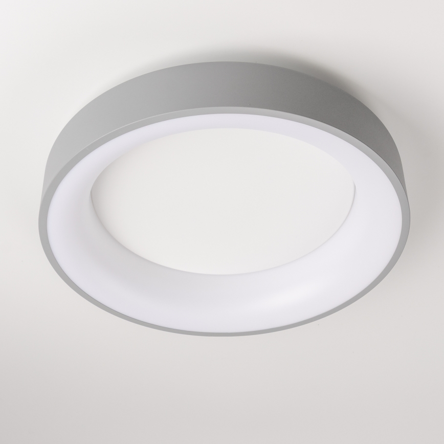 Brilagi - Plafón LED regulable FALCON LED/40W/230V 3000-6500K gris + mando a distancia