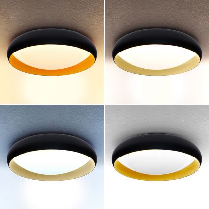 Brilagi - Plafón LED regulable LIVIA LED/48W/230V 3000-6500K diá. 42 cm + control remoto