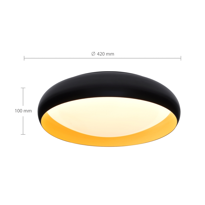 Brilagi - Plafón LED regulable LIVIA LED/48W/230V 3000-6500K diá. 42 cm + control remoto