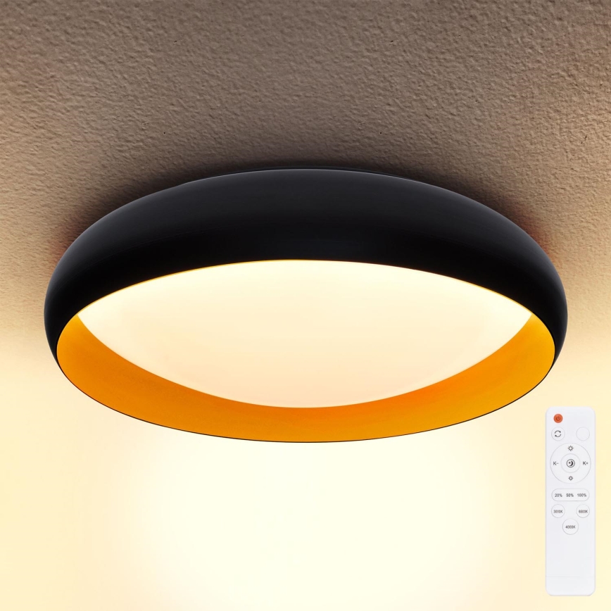 Brilagi - Plafón LED regulable LIVIA LED/48W/230V 3000-6500K diá. 42 cm + control remoto
