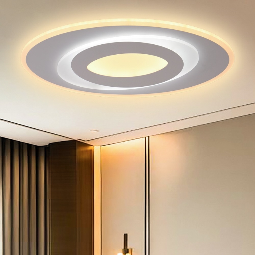 Brilagi - Plafón LED regulable MODERN LED/45W/230V 2700-6500K + control remoto