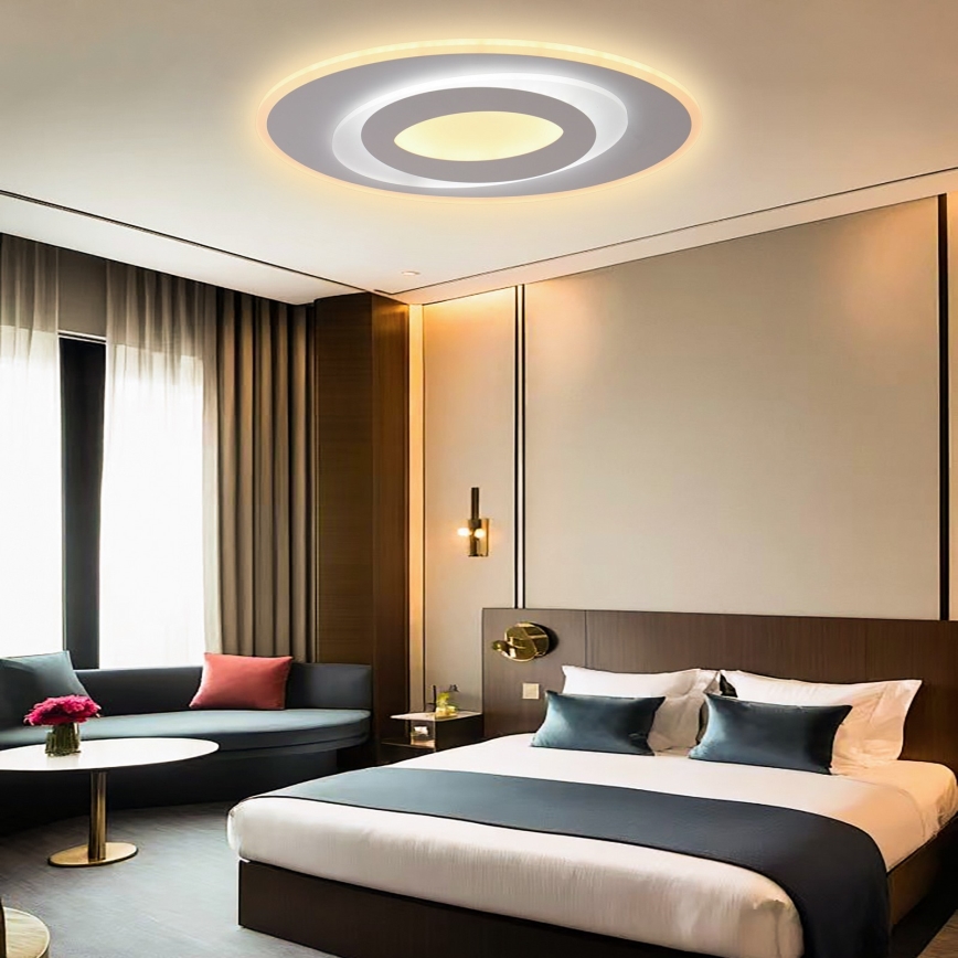Brilagi - Plafón LED regulable MODERN LED/45W/230V 2700-6500K + control remoto