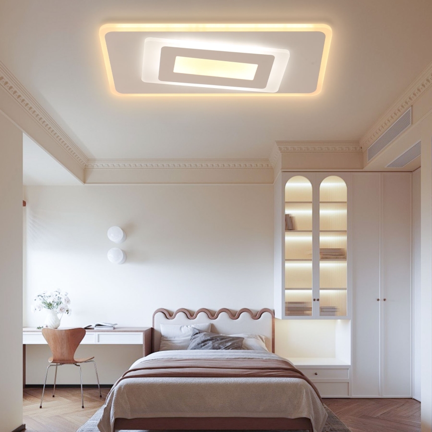 Brilagi - Plafón LED regulable MODERN LED/51W/230V 2700-6500K + control remoto