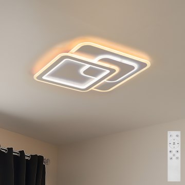 Brilagi - Plafón LED regulable MODERN LED/80W/230V 2700-6500K 52,5x52,5 cm + control remoto