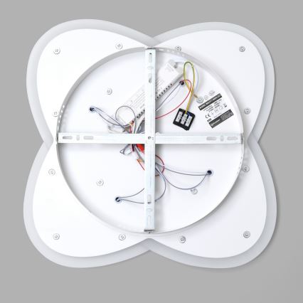 Brilagi - Plafón LED regulable MODERN LED/90W/230V 2700-6500K 48x48 cm+ control remoto