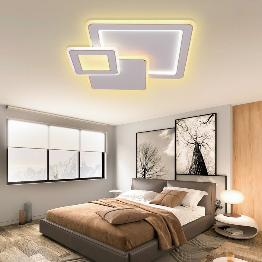 Brilagi - Plafón LED regulable MODERN LED/93W/230V 2700-6500K + control remoto