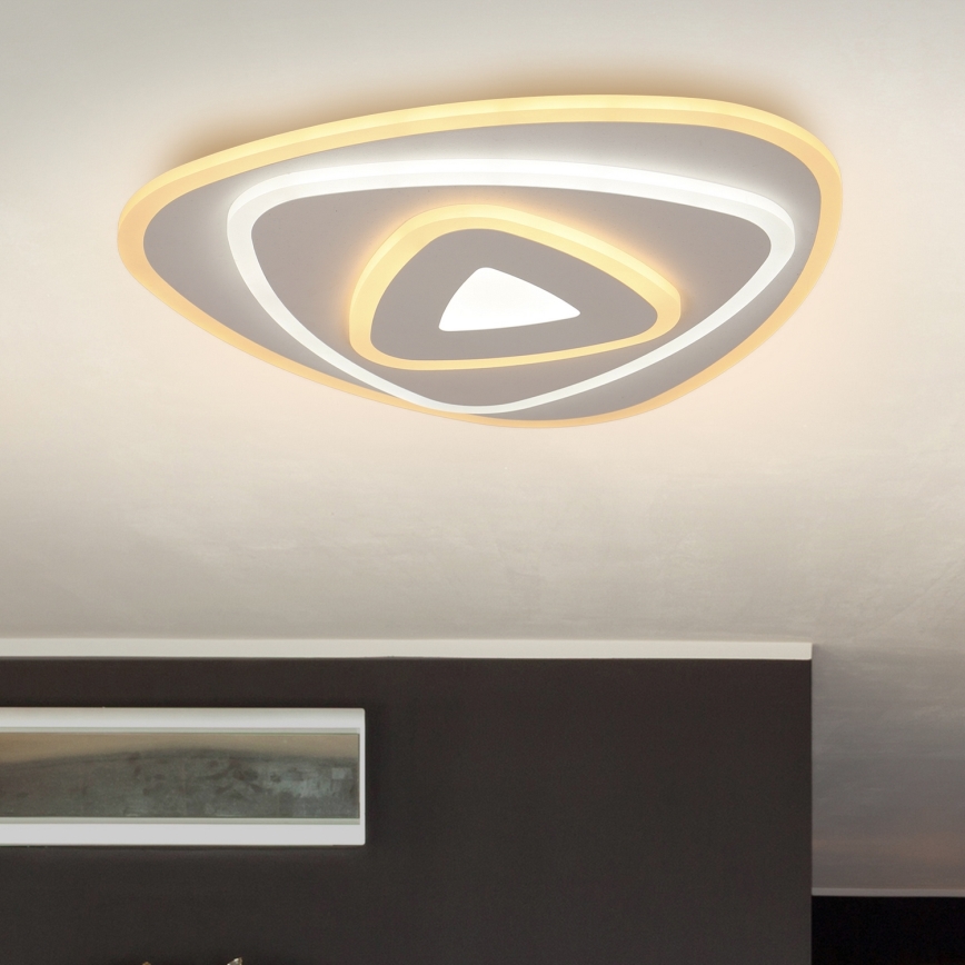 Brilagi - Plafón LED regulable MODERN MINI LED/45W/230V 3000/4000/6000K 30x30 cm + control remoto