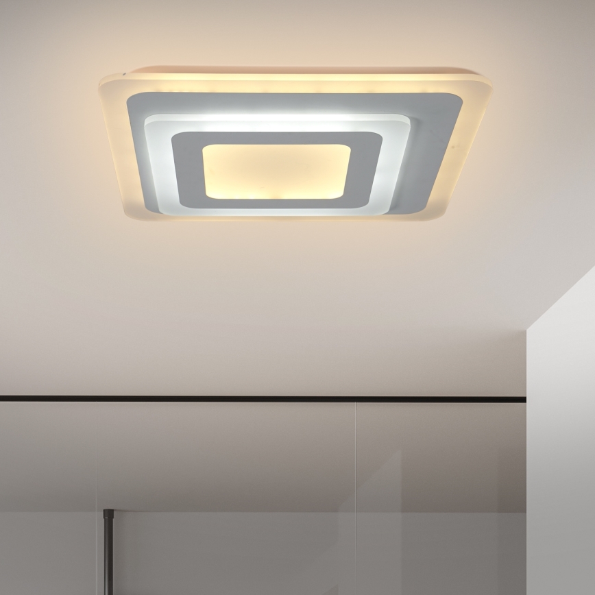 Brilagi - Plafón LED regulable MODERN MINI LED/65W/230V 3000/4000/6000K 37x37 cm + control remoto