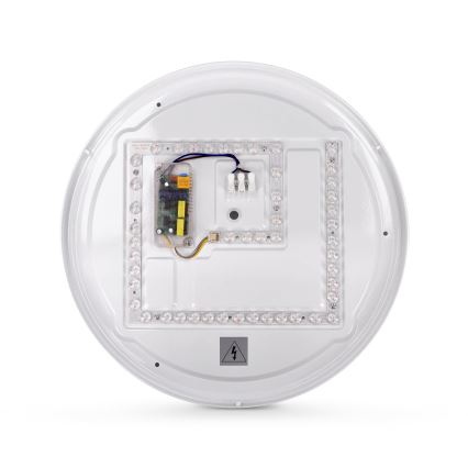 Brilagi - Plafón LED regulable MOLINA LED/48W/230V 3000-6500K roble diá. 38 cm + control remoto