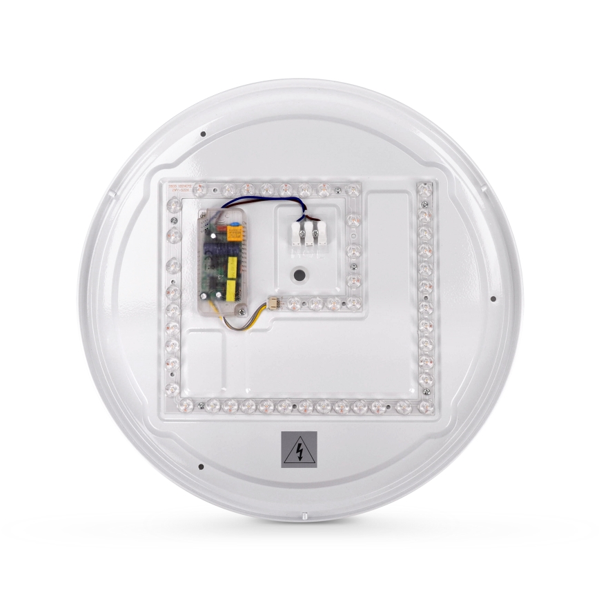 Brilagi - Plafón LED regulable MOLINA LED/48W/230V 3000-6500K roble diá. 38 cm + control remoto