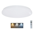 Brilagi - Plafón LED regulable OPAL LED/24W/230V 3000/4000/6500K + control remoto