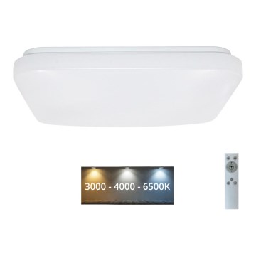 Brilagi - Plafón LED regulable OPAL LED/24W/230V 3000/4000/6500K + mando a distancia