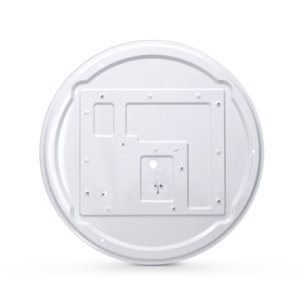 Brilagi - Plafón LED regulable PILANA LED/48W/230V 3000-6500K roble diá. 40 cm + control remoto