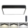 Brilagi - Plafón LED regulable POOL LED/36W/230V 3000-6000K 40x40 cm negro + control remoto