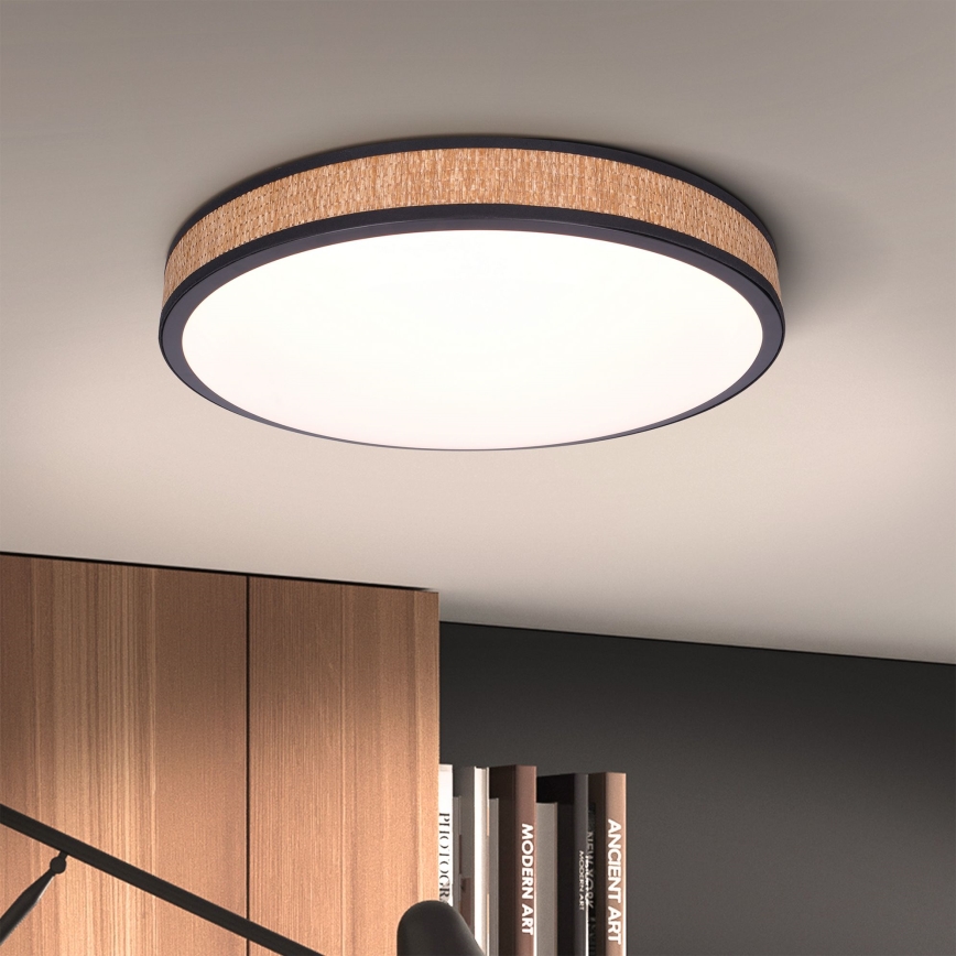 Brilagi - Plafón LED regulable ROSA LED/48W/230V 3000-6500K diá. 38 cm + control remoto
