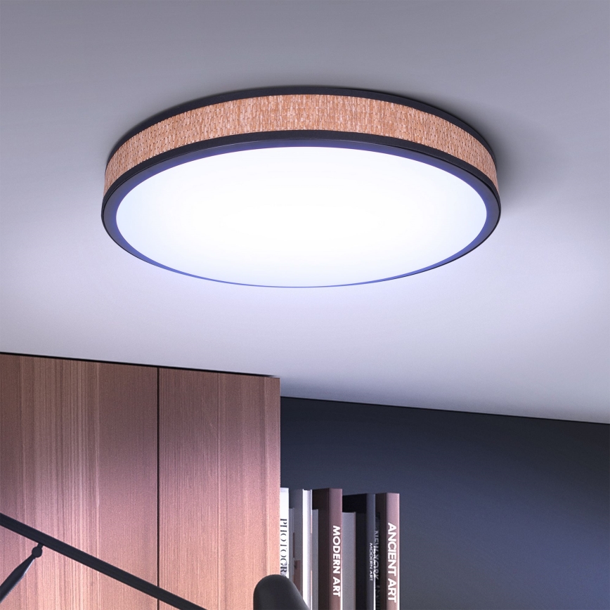Brilagi - Plafón LED regulable ROSA LED/48W/230V 3000-6500K diá. 38 cm + control remoto