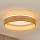 Brilagi - Plafón LED regulable ROYAL YUTE LED/24W/230V diá. 45 cm 3000/4000/6500K beige/color crema  + control remoto