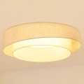 Brilagi - Plafón LED regulable SHINE LED/24W/230V 3000/4000/6500K color crema + control remoto