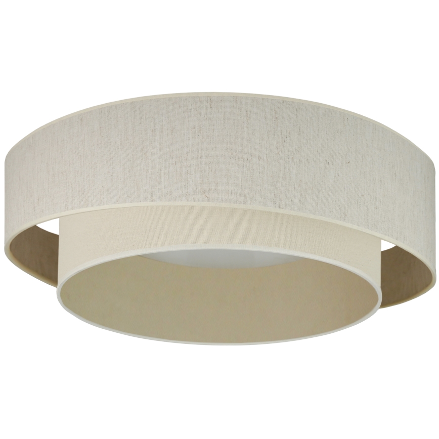 Brilagi - Plafón LED regulable SHINE LED/24W/230V 3000/4000/6500K color crema + control remoto