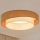 Brilagi - Plafón LED regulable SHINE LED/24W/230V diá. 60 cm 3000/4000/6500K beige/color crema + control remoto