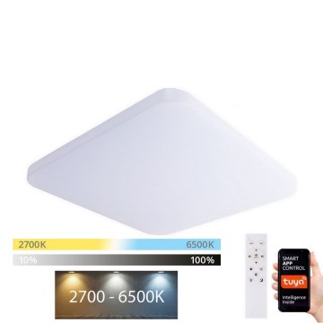 Brilagi - Plafón LED regulable SMART LED/36W/230V 2700-6500K Wi-Fi Tuya + mando a distancia