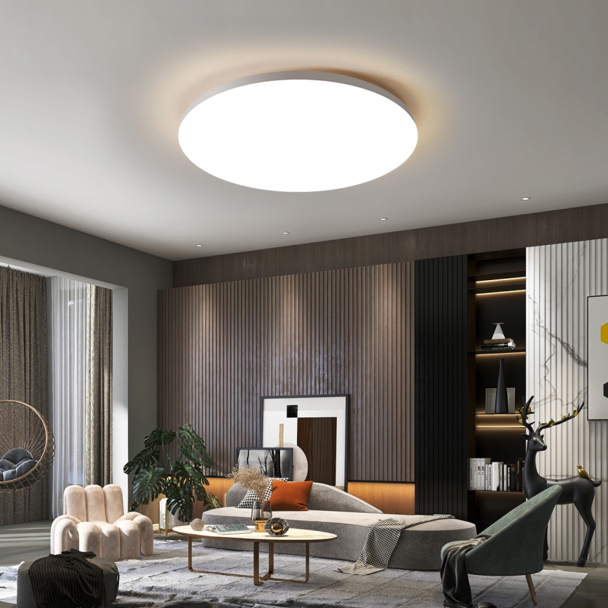 Brilagi - Plafón LED regulable SMART LED/36W/230V 2700-6500K Wi-Fi Tuya + mando a distancia