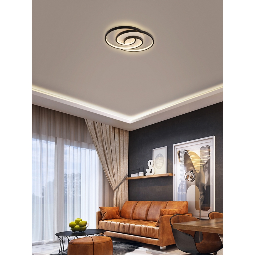 Brilagi - Plafón LED regulable VELO LED/52W/230V 3000/4000/6000K + control remoto