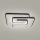 Brilagi - Plafón LED regulable VELO LED/60W/230V 3000/4000/6000K + control remoto