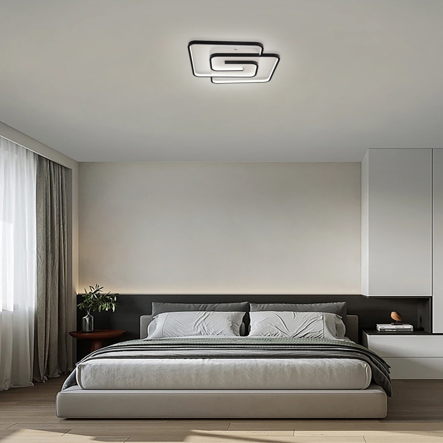 Brilagi - Plafón LED regulable VELO LED/60W/230V 3000/4000/6000K + control remoto