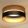 Brilagi - Plafón LED ROYAL LED/24W/230V diá. 45 cm negro/dorado