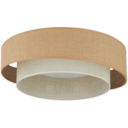 Brilagi - Plafón LED SHINE LED/24W/230V diá. 60 cm beige/color crema