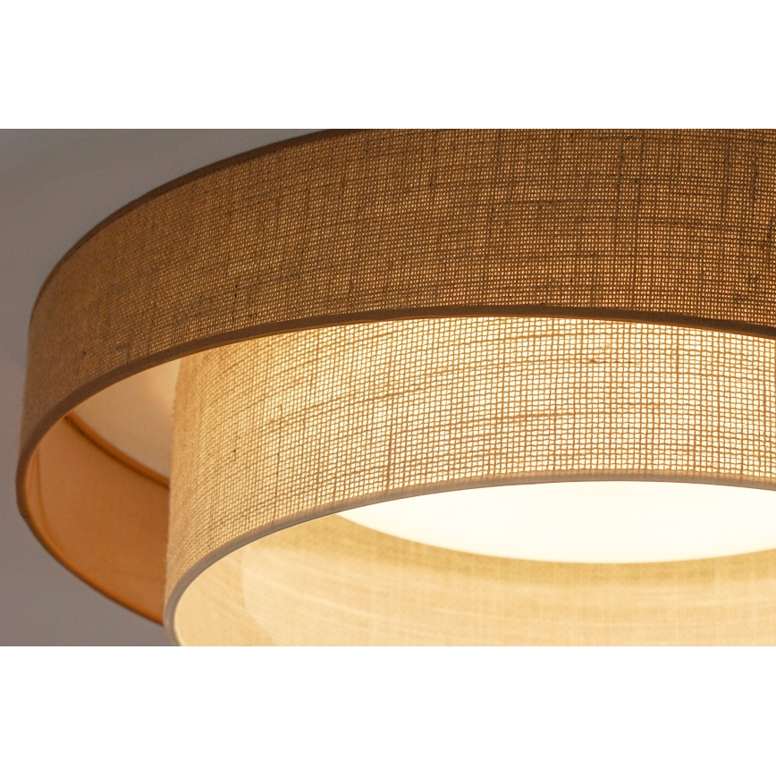 Brilagi - Plafón LED SHINE LED/24W/230V diá. 60 cm beige/color crema
