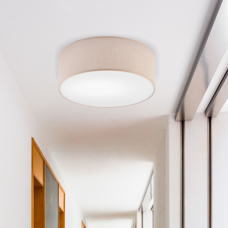 Brilagi - Plafón LED SIRIJA LED/12W/230V diá. 35 cm beige