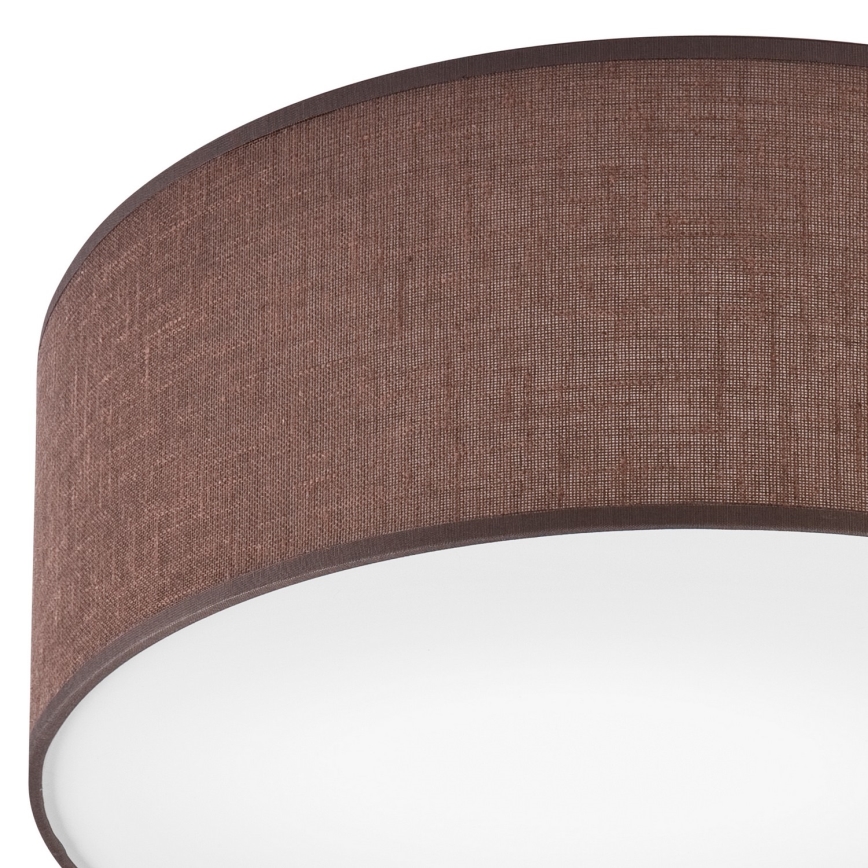 Brilagi - Plafón LED SIRIJA LED/12W/230V diá. 35 cm marrón