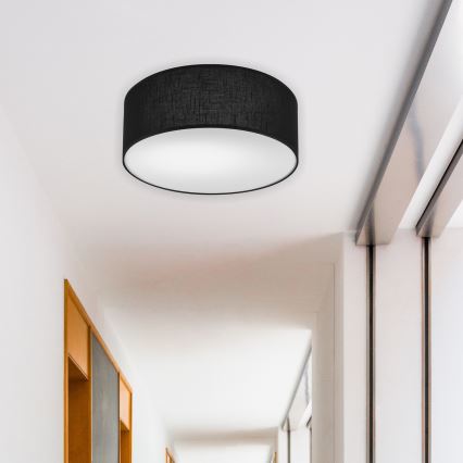 Brilagi - Plafón LED SIRIJA LED/12W/230V diá. 35 cm negro