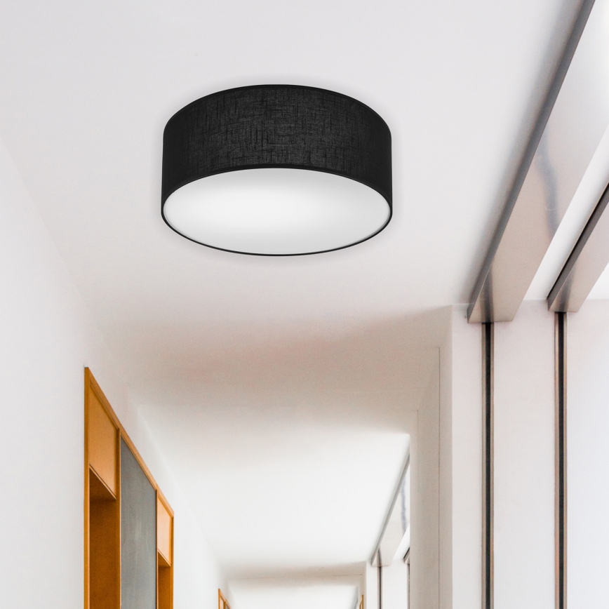 Brilagi - Plafón LED SIRIJA LED/12W/230V diá. 35 cm negro