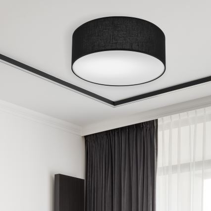 Brilagi - Plafón LED SIRIJA LED/12W/230V diá. 35 cm negro