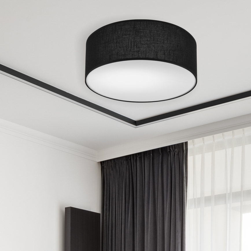 Brilagi - Plafón LED SIRIJA LED/12W/230V diá. 35 cm negro