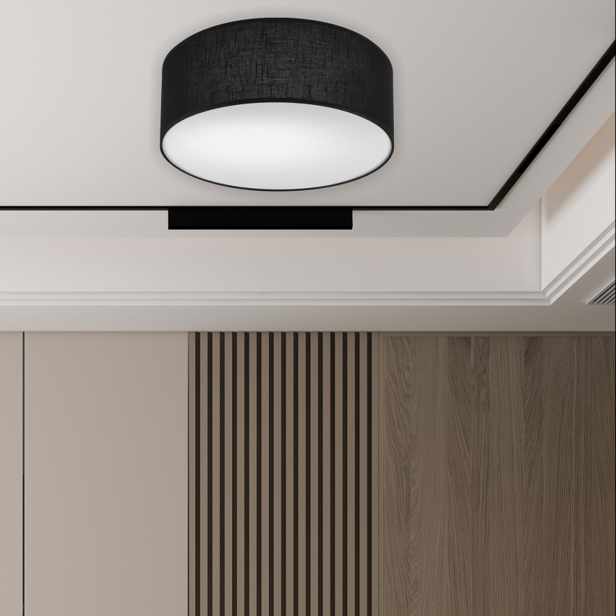 Brilagi - Plafón LED SIRIJA LED/12W/230V diá. 35 cm negro