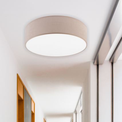 Brilagi - Plafón LED SIRIJA LED/24W/230V diá. 45 cm beige