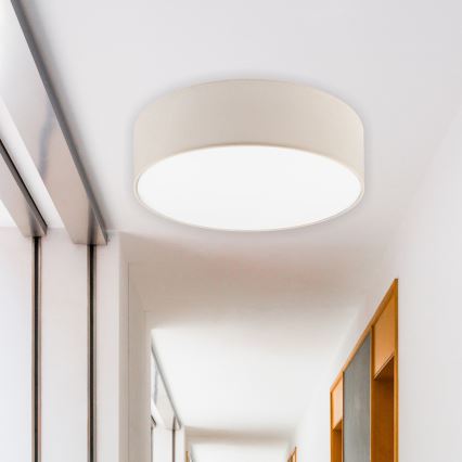 Brilagi - Plafón LED SIRIJA LED/24W/230V diá. 45 cm color crema