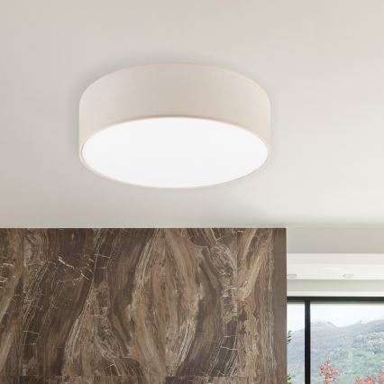 Brilagi - Plafón LED SIRIJA LED/24W/230V diá. 45 cm color crema